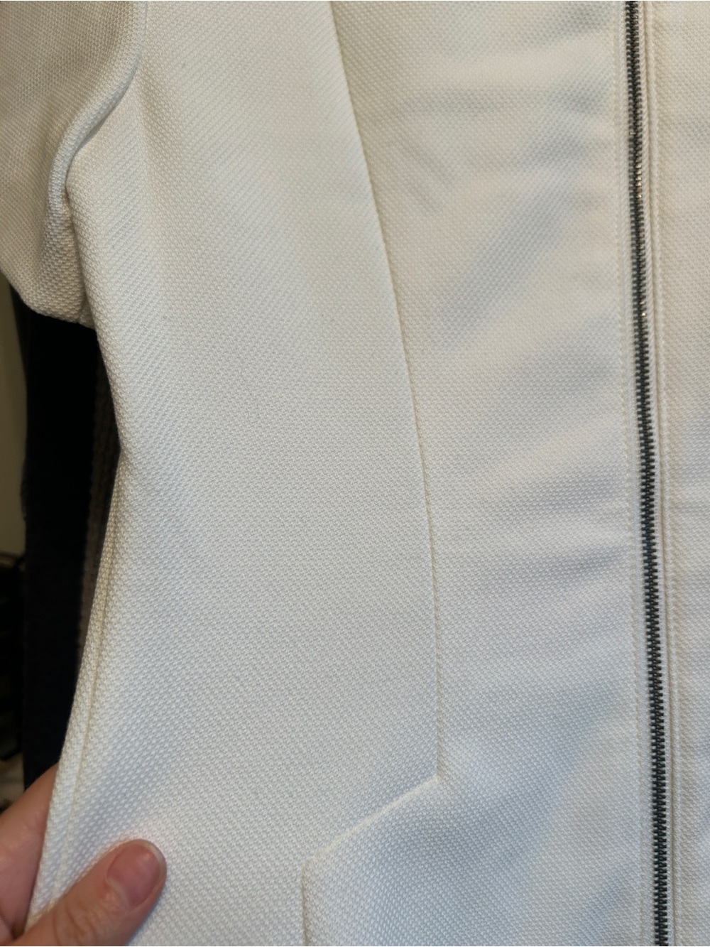 Banana Republic White Short-Sleeve Shift Dress - Picture 4 of 4